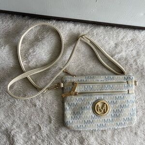 Milan MFK vegan leather crossbody bag